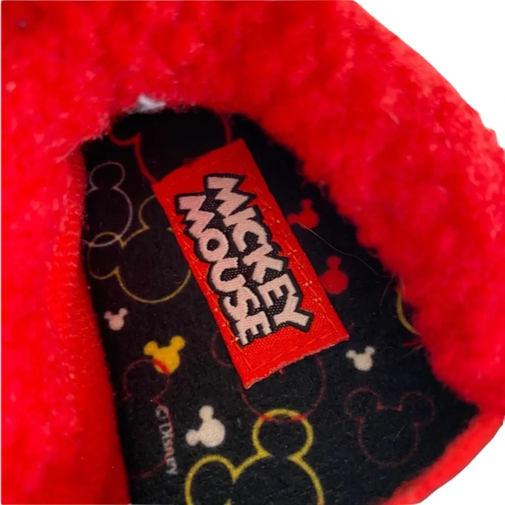 Disney Mickey Mouse Slippers Plush kids size 9/10